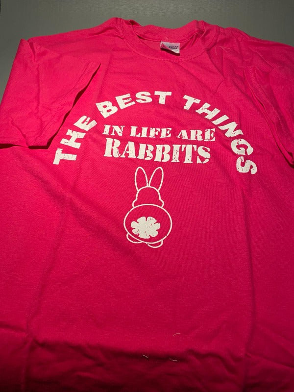 The Best Thing in Life are Rabbits T-SHIRT – My Rabbit Stuff