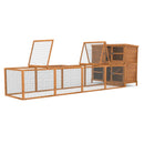 6ft Two Tier Rabbit Hutch - Two Hutches in One.