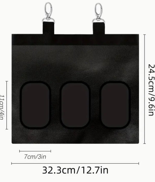 Keep tidy hanging hay feeder bag - 3 hole