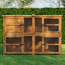6ft Double Rabbit Hutch
