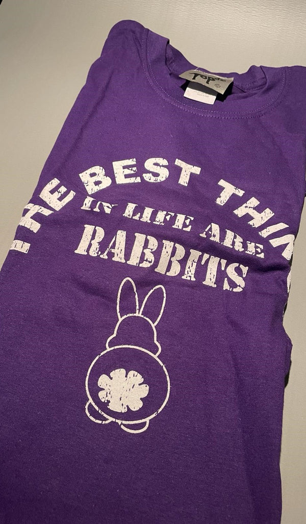 The Best Thing in Life are Rabbits  T-SHIRT