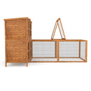 6ft Two Tier Rabbit Hutch - Two Hutches in One.