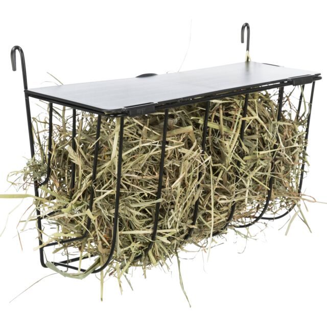 Metal Hay Rack With Lid -Clip On-three Sizes