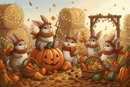harvest festival bunnies