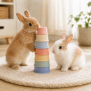 8pc Rabbit Stacking Cups – Foraging & Enrichment Toy