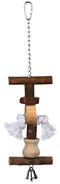 Natural Living Toy with Bell and Rope, 38 cm
