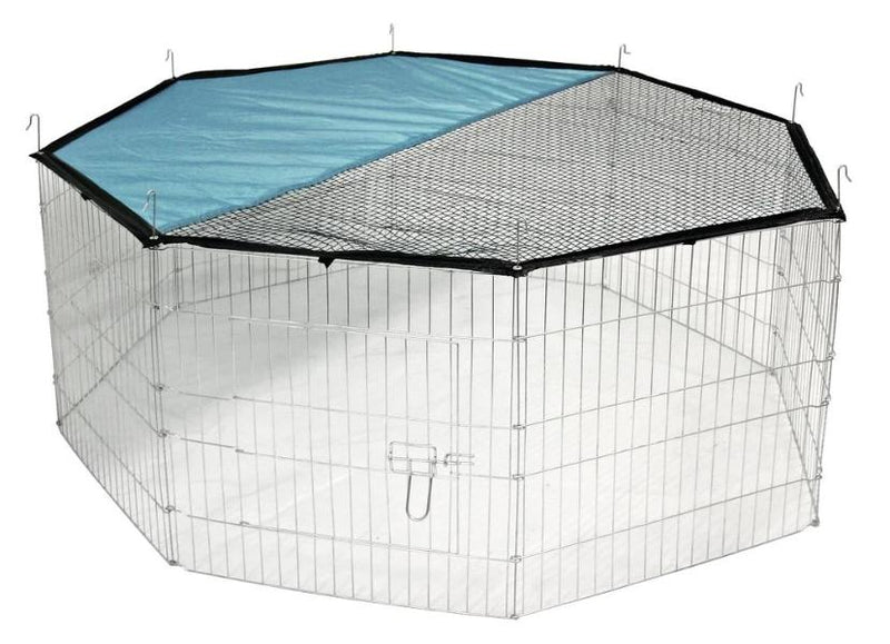Play pen-large 8 panels with safety net