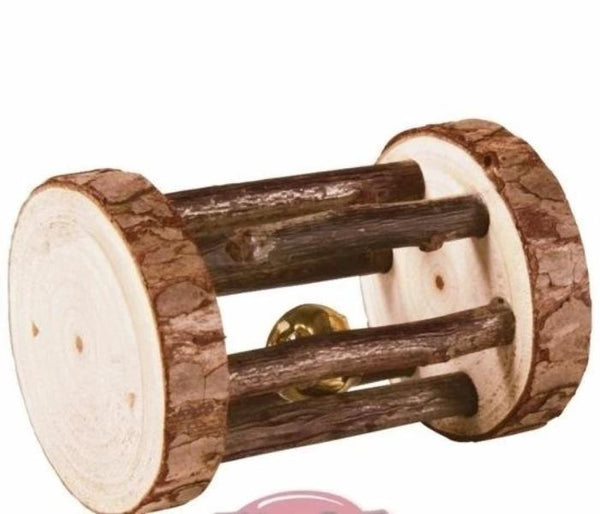 Wooden Roller Toy- Bark