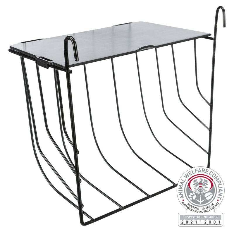 Metal Hay Rack With Lid -Clip On-three Sizes – My Rabbit Stuff