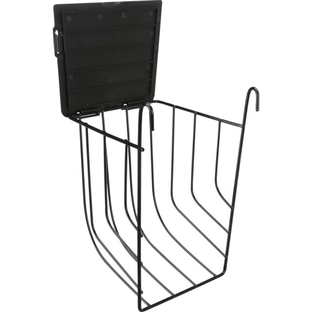 Metal Hay Rack With Lid -Clip On-two Sizes