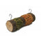 Double hanging wood roll-treat